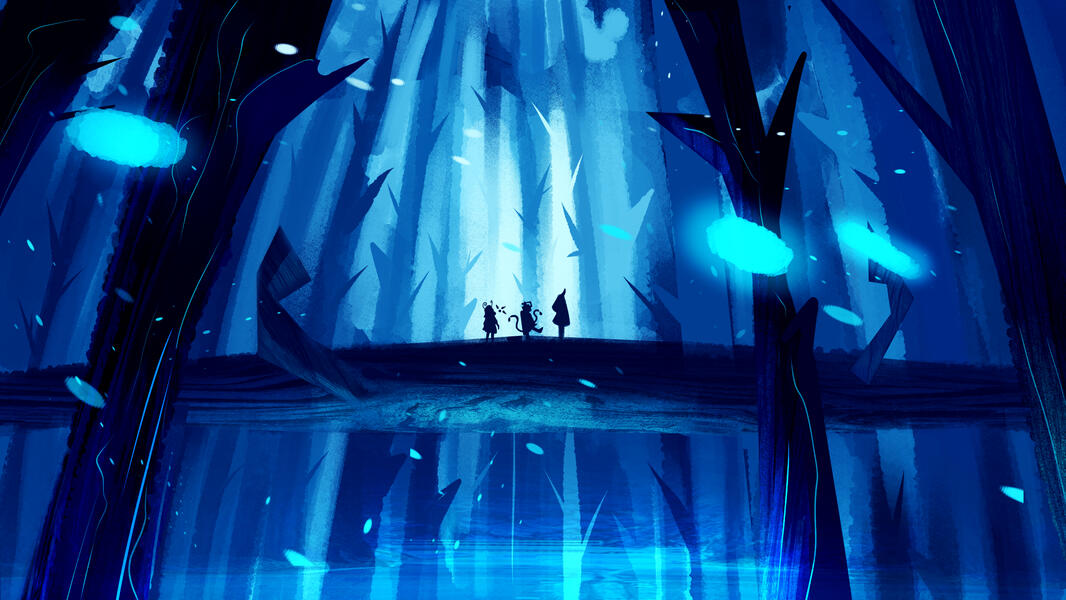 Through the Icefly Forest