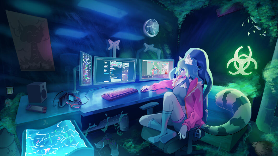 Staring Soon Screen (InkieRain)